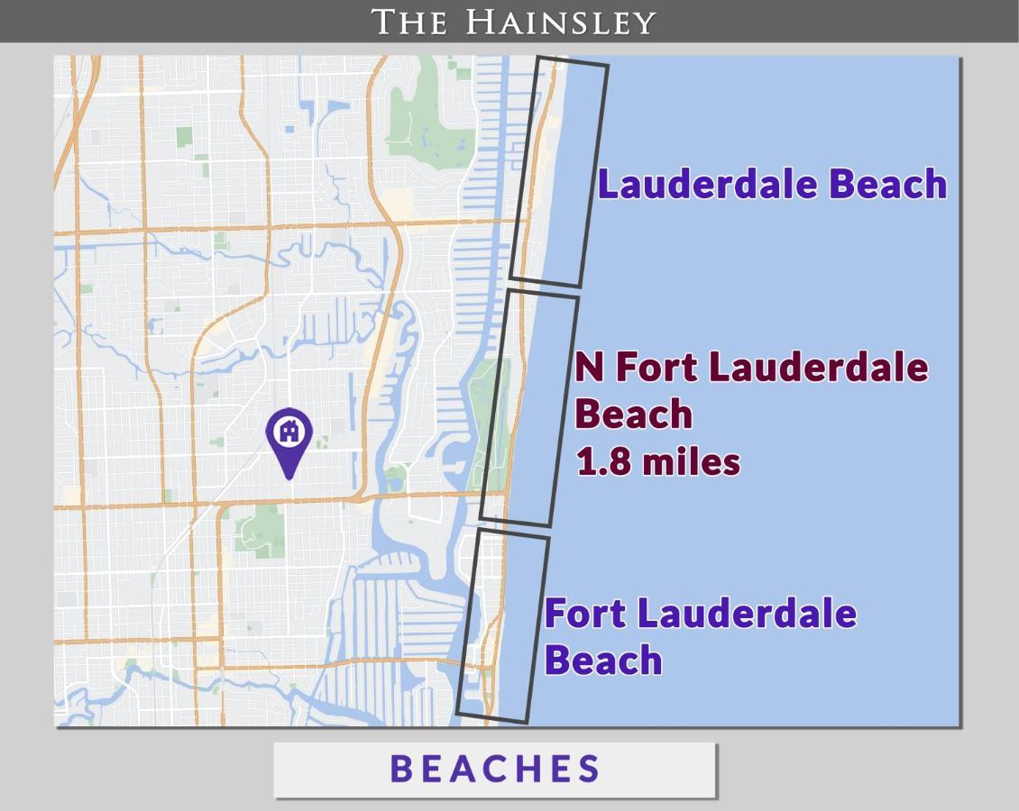 Hainsley Apartments At 1115 Fort Lauderdale Exterior photo